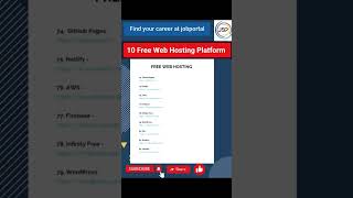 10 Lifetime FREE DOMAIN & FREE HOSTING Website in 2023 | Free WordPress Hosting