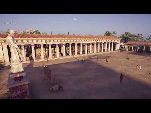 Ancient Greece Ambience - Ancient Ellis Gymnasium - Assassin's Creed® Odyssey Ambience ASMR