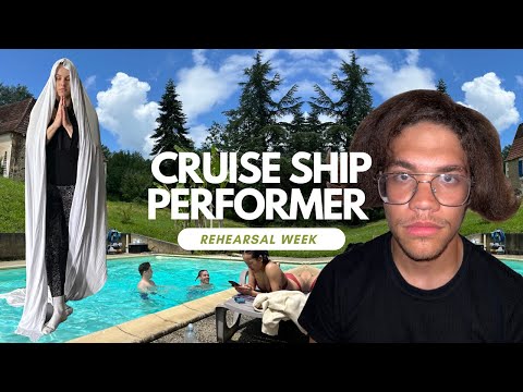 Cruise ship rehearsals in France | Circus vlog