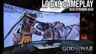 God of War Ragnarok is AMAZING on the 2025 LG 45" 5k2k UltraWide OLED | LG45GX950A HDR Gameplay