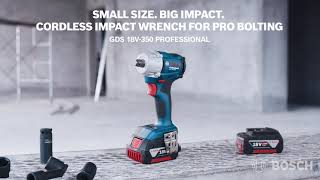 Bosch GDS 18V-350 Professional | Cordless Impact Wrench | New Launch