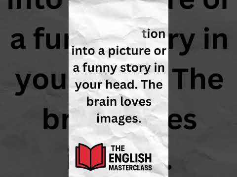 3 Steps to Remember Everything You Learn | Shadowing English American accent | Graded Reader |