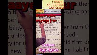 #law #cafoundationrevision #cafoundationonlineclasses  #cafoundation #cafoundationlawlectures