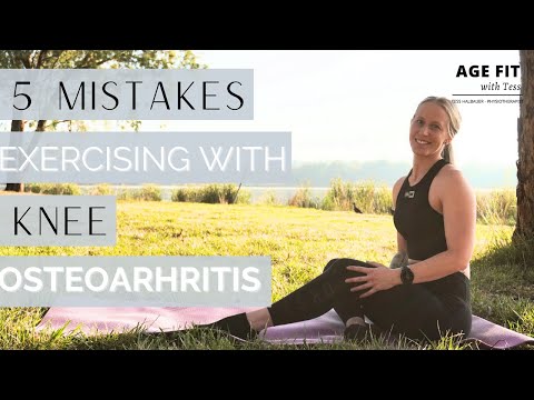 KNEE OSTEOARTHRITIS ROUTINE + 5 Mistakes Exercising with Osteoarthritis
