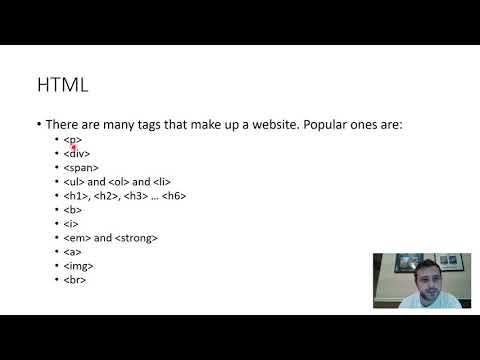 HTML Overview