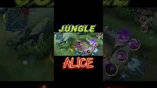 Wise Jungle Alice #MLBB #MastertheBasics #alice #reels