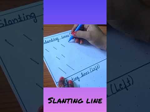 #slantingline#sort#pre #nursery #lines