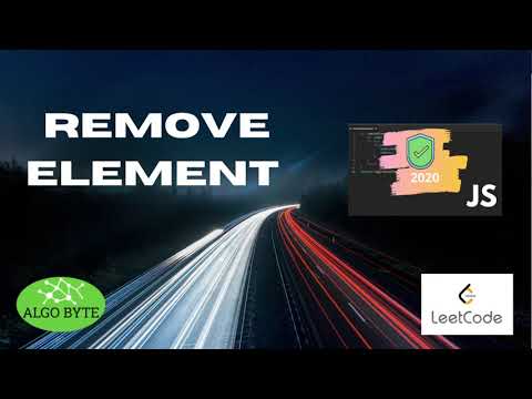 Oracle's Remove Element LeetCode Solution Explained -JavaScript
