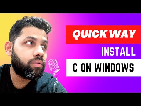 Install C in Windows | Install & Configure Windows with C Compiler (2023)