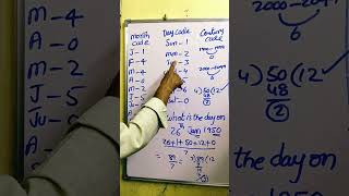 Find Your Birthday Day in Seconds! 😲 | Maths Trick | #MathsShortcuts #MathsMagic #MindBlowingTricks
