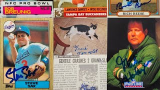 My TTM Autograph Haul #114 - 11 Returns (Steve Sax, Mike Holmgren and a cat?!)