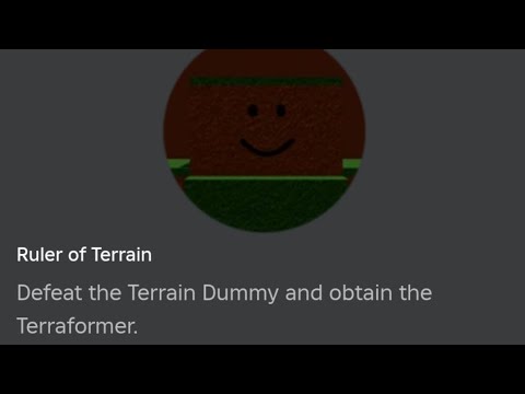 how to get terraformer badge version 1 and 2 (check comments for all the stuff I was talking about)
