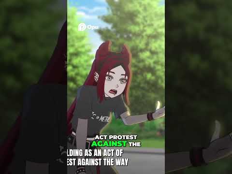 Anarchy in Town: Our Bold Protest at the Historic Building #animatedstories #animation #foryou