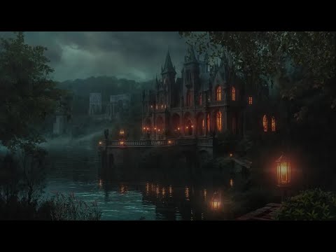 Mysterious Library in the Rain | Aesthetic Chill Corner for Dreamy Souls 📖🌧️