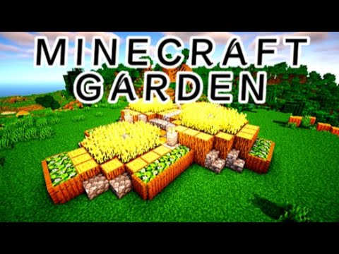 Build a Beautiful Small Garden in Minecraft - A Minecraft Tutorial You Can't Miss