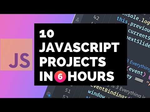Learn JavaScript by Building 10 Projects