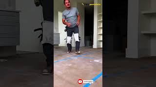 Installing 24x24 Large Format Porcelain Floor Tiles (Ceramic vs. Porcelain Explained!) #homedecor