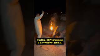 It works Don't touch Code 🤣 #codermemes #coder #coding #viralshort #trending #developer #programmer