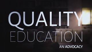 SDG 4 - Quality Education | An Advocacy