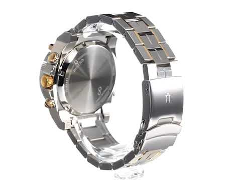 Bulova Men's Icon High Precision Quartz Chronograph Watch.