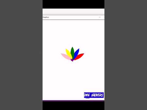 Drawing flowers 🌺 with Python turtle 🐢.