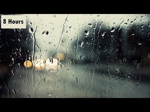 8 hours of Rain White Noise For Relaxing, Sleeping, Meditating and studying