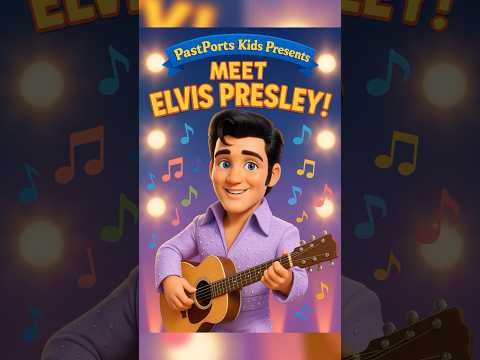 Meet Elvis Presley! 🎤 | 🎸 Discover the King of Rock ’n’ Roll #elvisfacts #kingofrockandroll