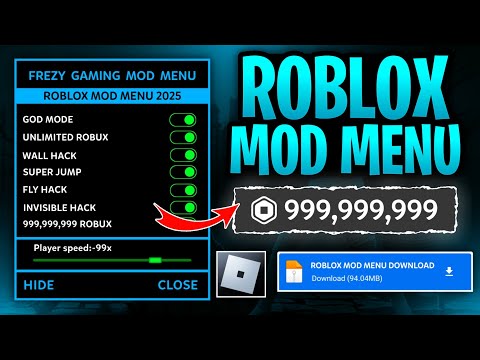 Roblox Mod Menu Unlimited Robux Update 2025 | Roblox Mod Apk Unlimited Robux & Speed Fly Jump Hack