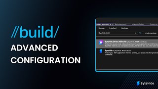How advanced configuration works in MSBuild Integration - Shield .NET Obfuscator