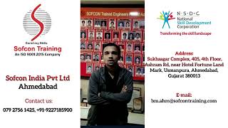 Automation Institute in Ahmedabad | Shakti Singh Trained by Sofcon Ahmedabad
