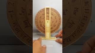 DIY Desk Calendar