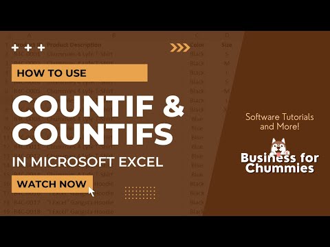 How to Use the COUNTIF and COUNTIFS Function in Excel with Multiple Criteria