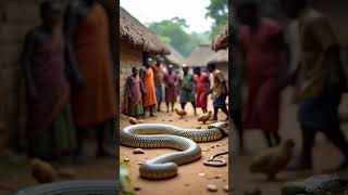 Snake enter in the village