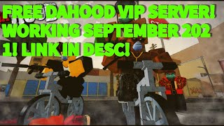Free DA HOOD Vip Server! *WORKING SEPTEMBER 2021*