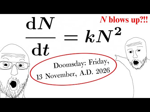 Humanity Ends Next Year?! (The Math of Doomsday)