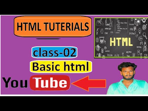 html calss 02 basics of html