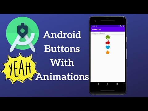 Android Buttons With Animation - How to Add These Buttons Inside Your App