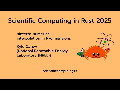 Kyle Carow - ninterp: numerical interpolation in N-dimensions