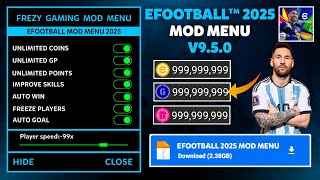 eFootball PES 2025 MOD APK v9.5.0 Gameplay Unlimited Coins and Gp, Unlocked | PES 2025 MOD MENU