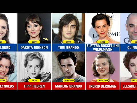 Legendary Celebrities And Their Famous Grandkids