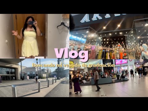 ~VLOG~ Shopping for my graduation dress