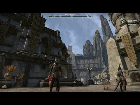 Running around with our Nightblade 💜  #elderscrollsonline 💛Starting Fresh