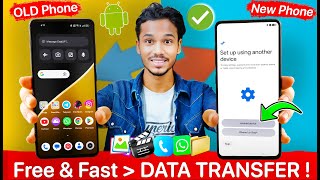 Old Phone to New Phone Data Transfer FREE | How to Transfer All Data From Old Phone to New Phone !