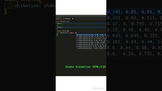 Shake Animation On Invalid Input Using HTML and CSS #coding #html5 #code #css #webdesign #html