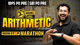 🔥 Arithmetic Marathon | Quant Marathon | IBPS PO Pre 2023 | SBI PO Pre 2023 | Aashish Arora