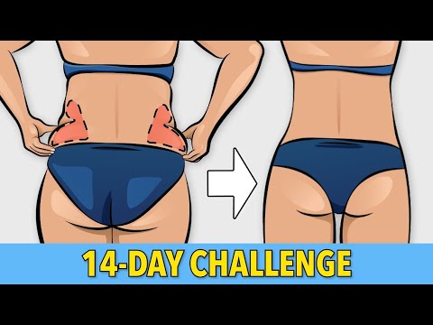 LOSE LOVE HANDLES and BELLY FAT in 14 Days | How to lose love handles & stubborn belly fat