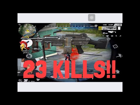 M249 HIGHLIGHTS 23 KILLS FULL HIGHLIGHTS NO BOTS | Rules of Survival