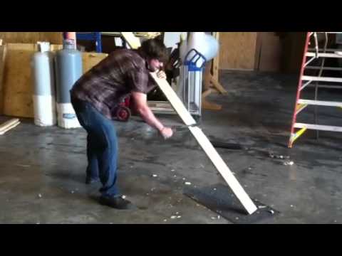 ABS J.S. Performance Test 2x4 chop (Allen Newberry)