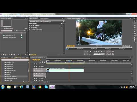 Color Corrections in Adobe Premiere Pro
