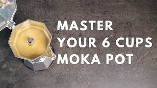 How To Make Amazing Coffee With a 6 Cup Moka Pot!